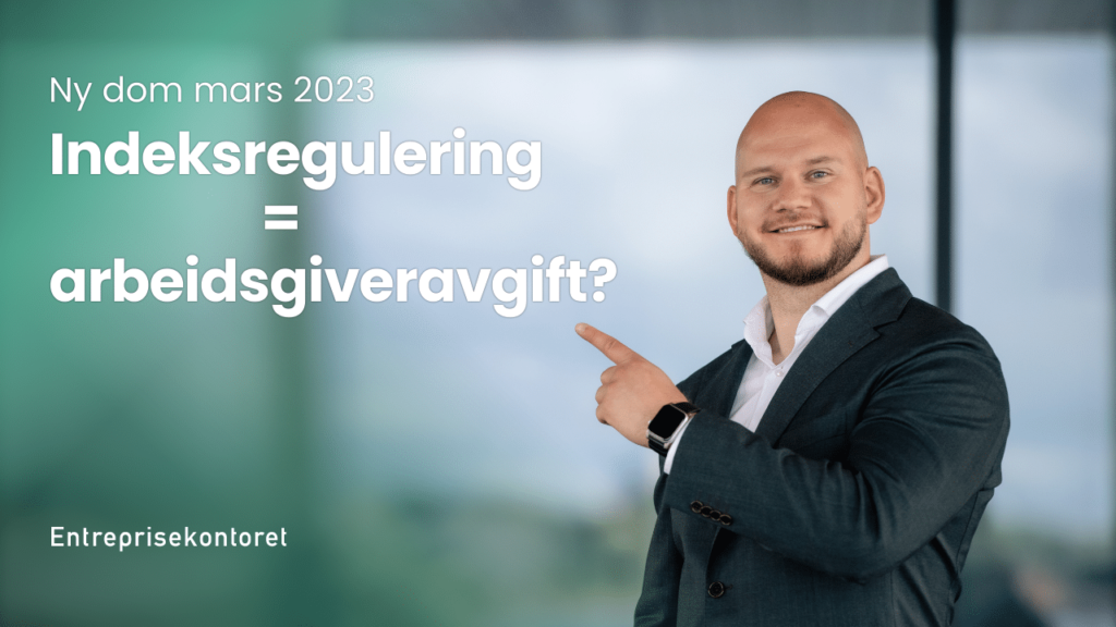 Okning i arbeidsgiveravgift